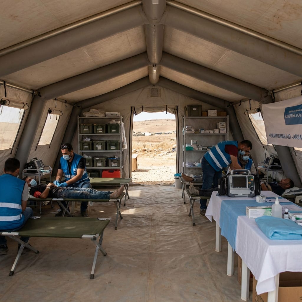 Model clinic in Arsal Lebanon