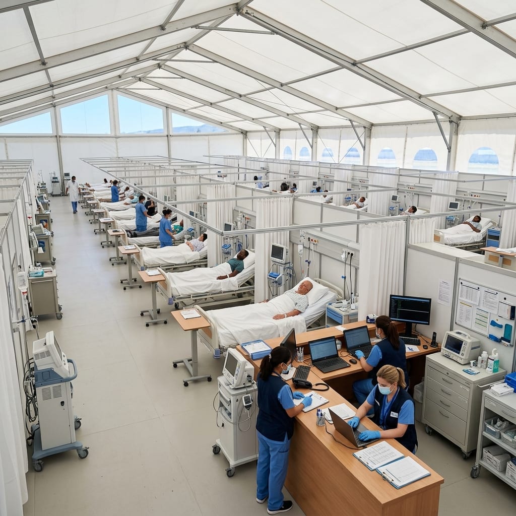 Full hospital outfitting